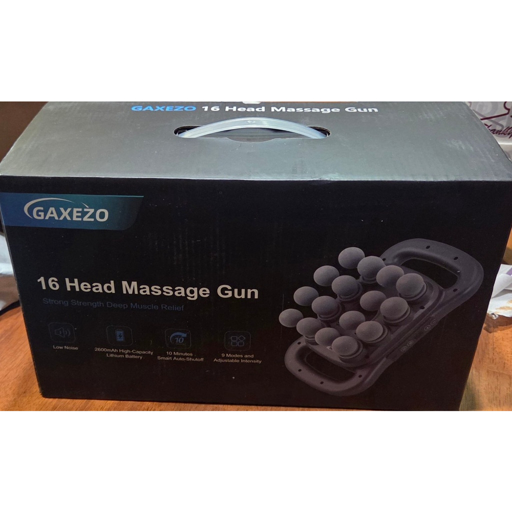 16 Head Massage Gun Set, Deep Tissue Percussion Massager - Picture 9 of 11